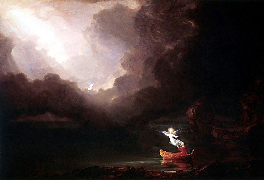 Thomas Cole The Voyage of Life Old Age